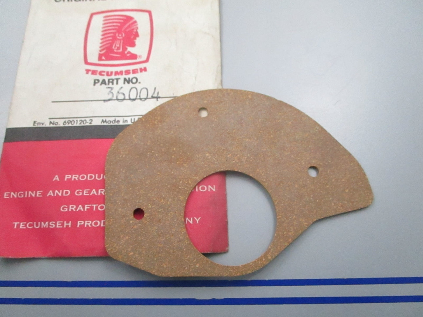NEW OEM 36004 Tecumseh Gasket 0810