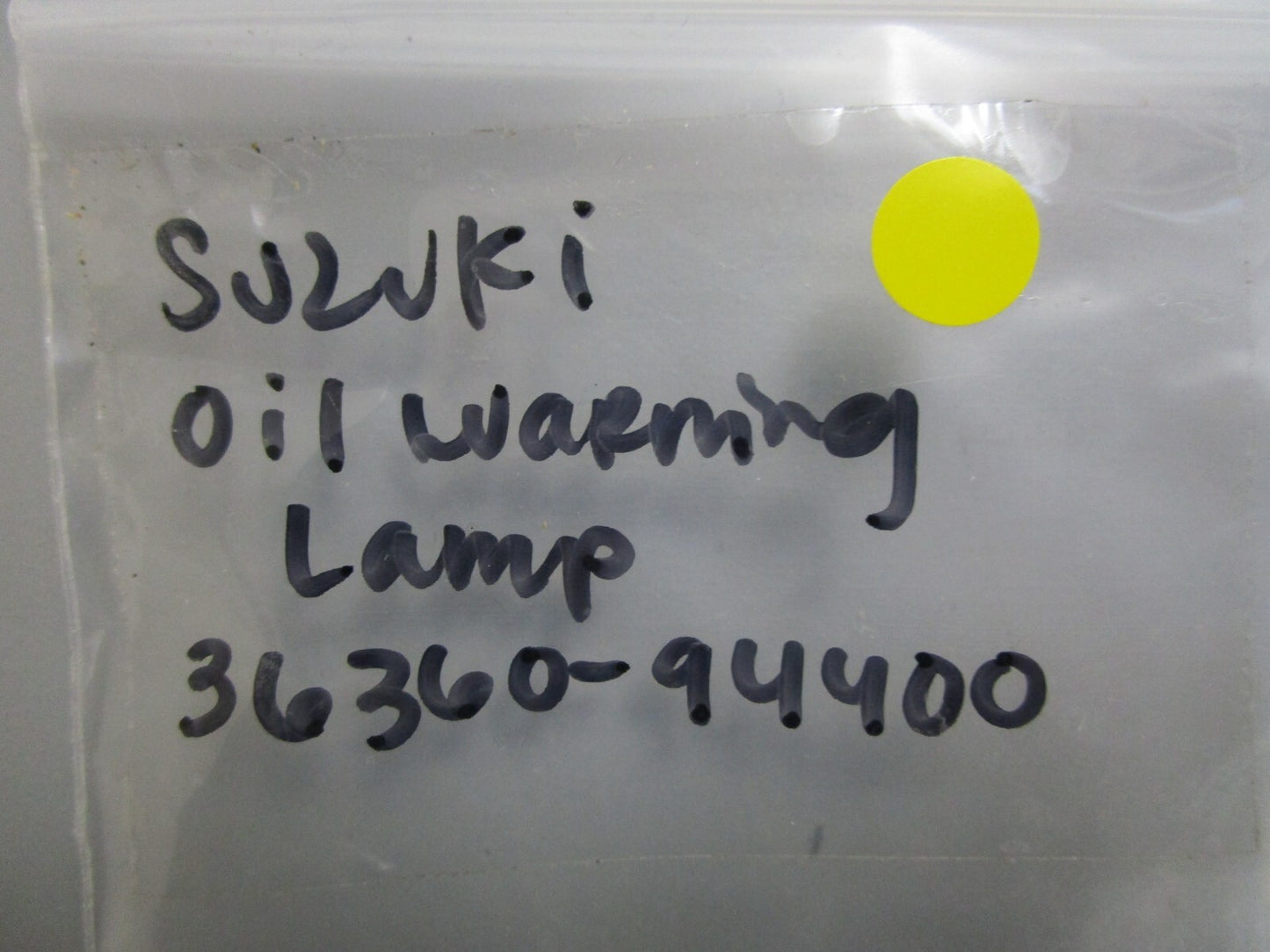 *NEW OEM* 0750 Suzuki OIL WARMING LAMP 36360-94400