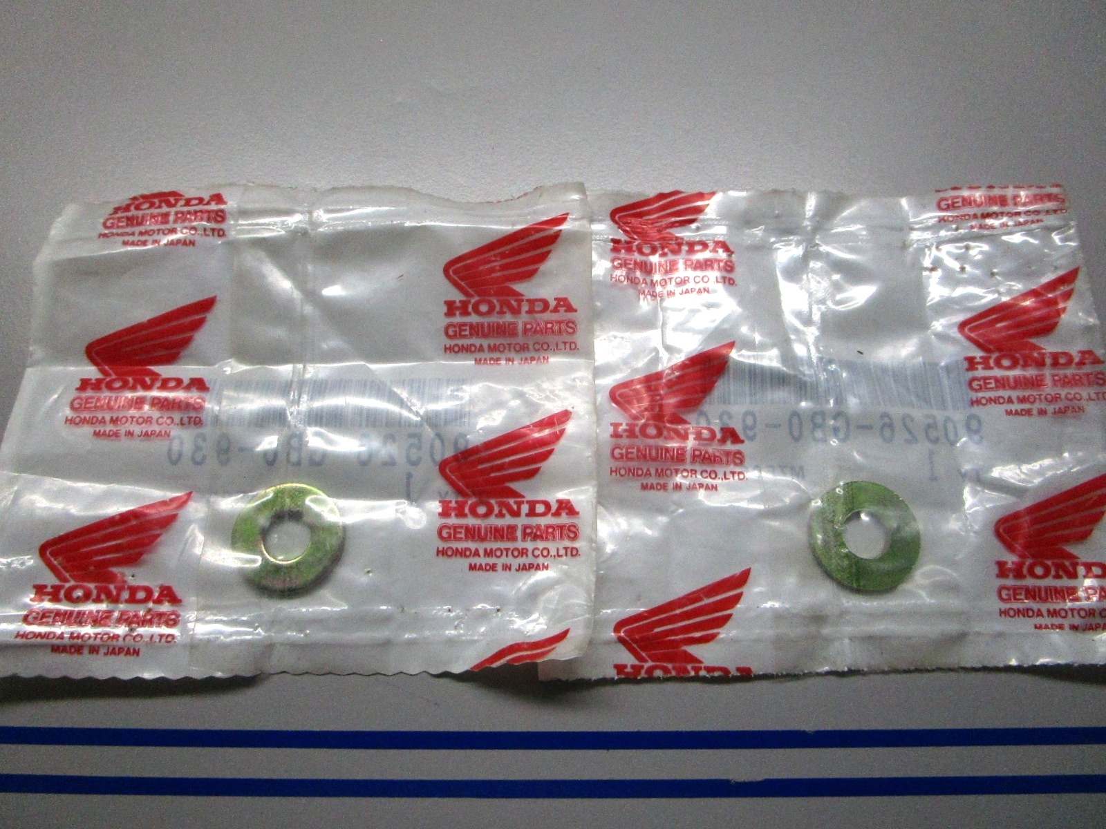 *NEW OEM* (LOT OF 2) 0810 Honda Washer 90526-GB0-930