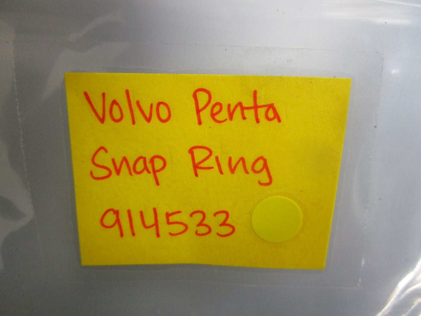 *NEW OEM* (LOT OF 2) 0810 Volvo Penta Snap Ring 914533