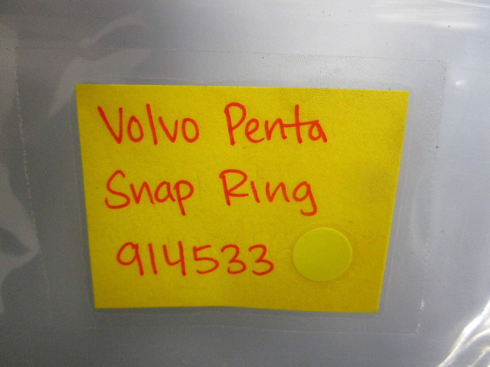 *NEW OEM* (LOT OF 2) 0810 Volvo Penta Snap Ring 914533