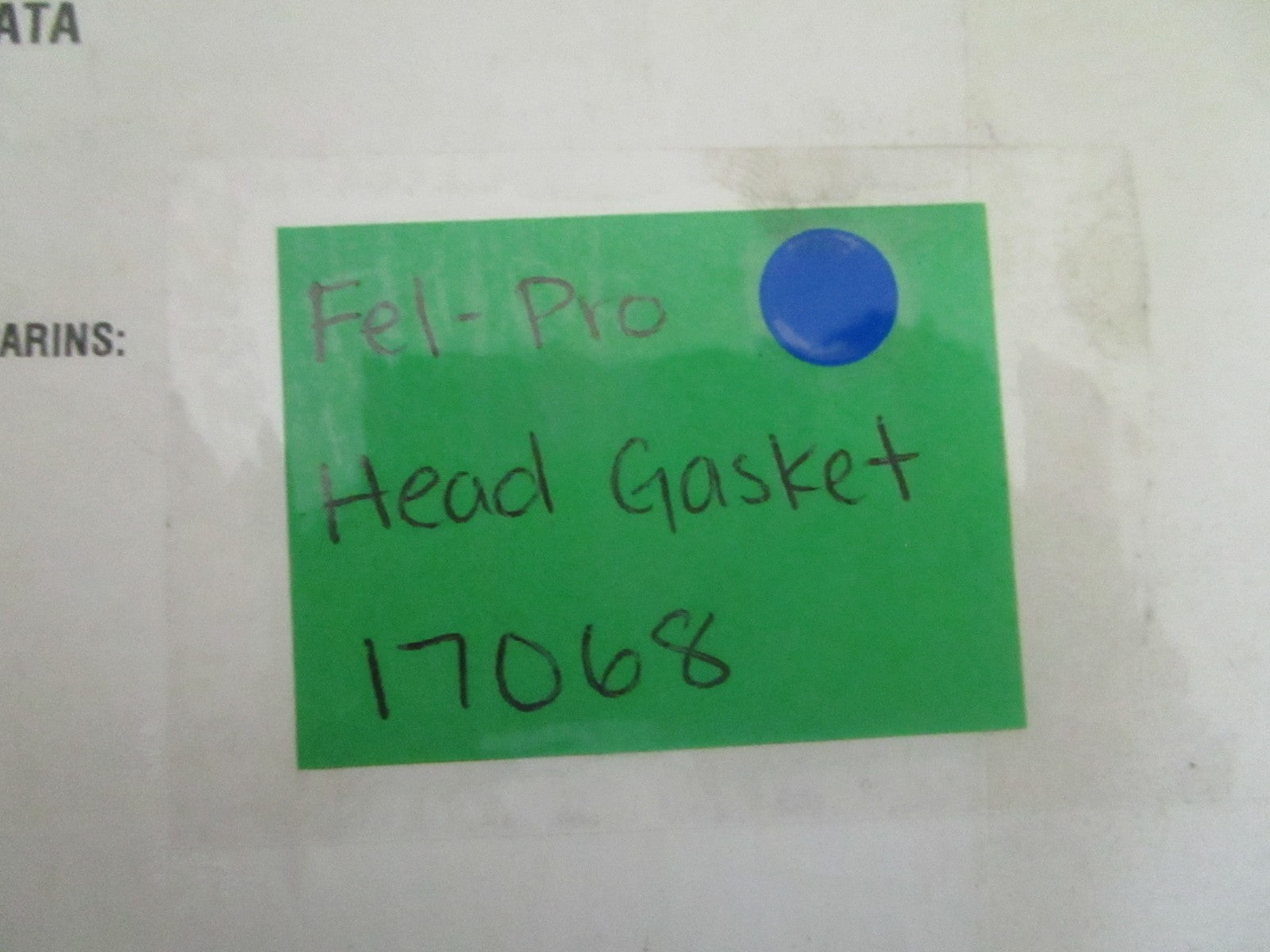 *NEW* 0820 Fel-Pro Head Gasket 17068