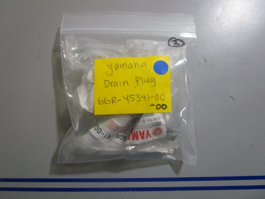 *NEW OEM* 0810 Yamaha Drain Plug 6GR-45341-00-00