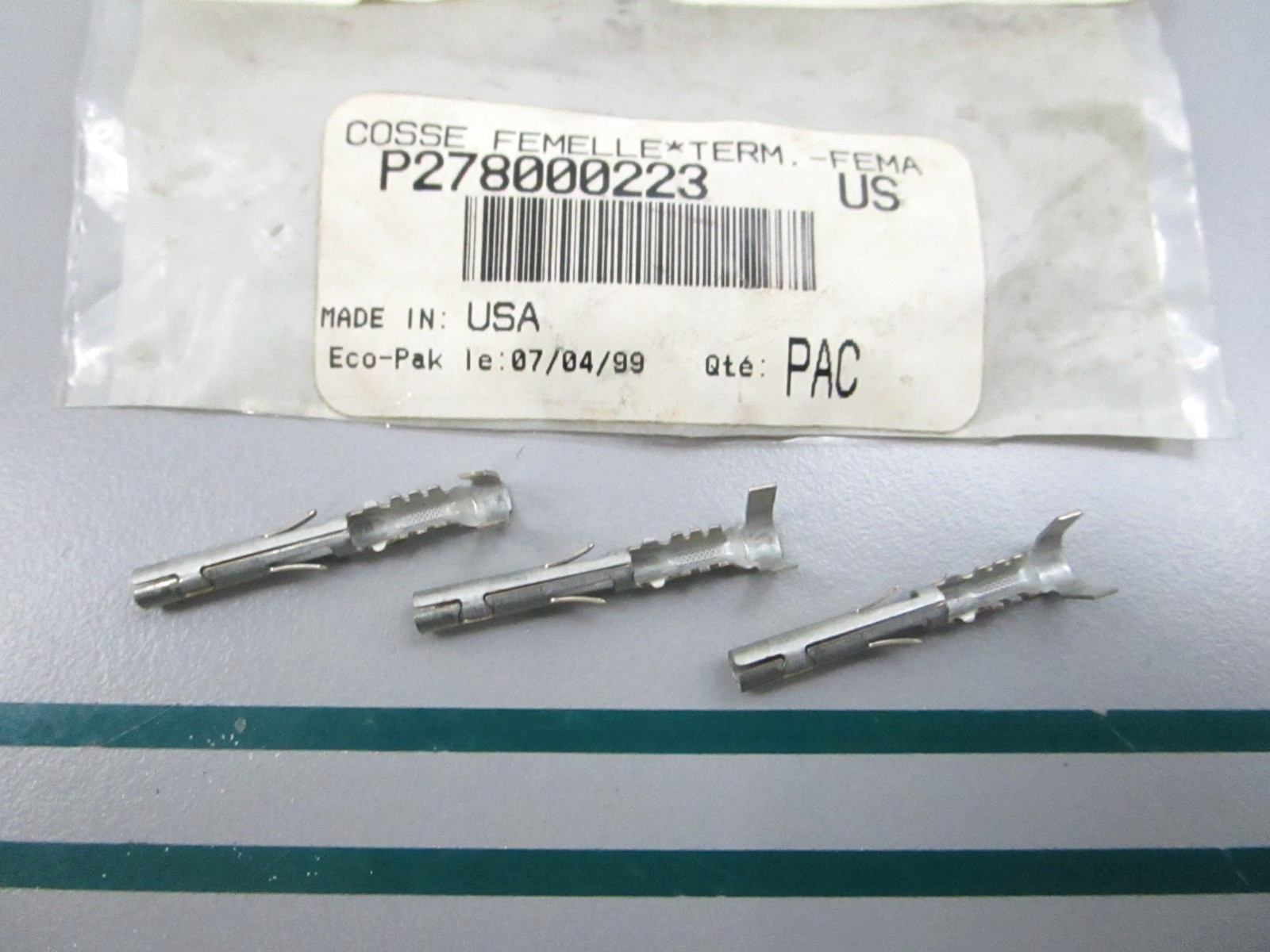 NEW (LOT OF 3) 278000223 Ski-Doo Female Terminal 0810