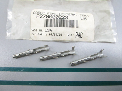NEW (LOT OF 3) 278000223 Ski-Doo Female Terminal 0810