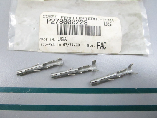 NEW (LOT OF 3) 278000223 Ski-Doo Female Terminal 0810