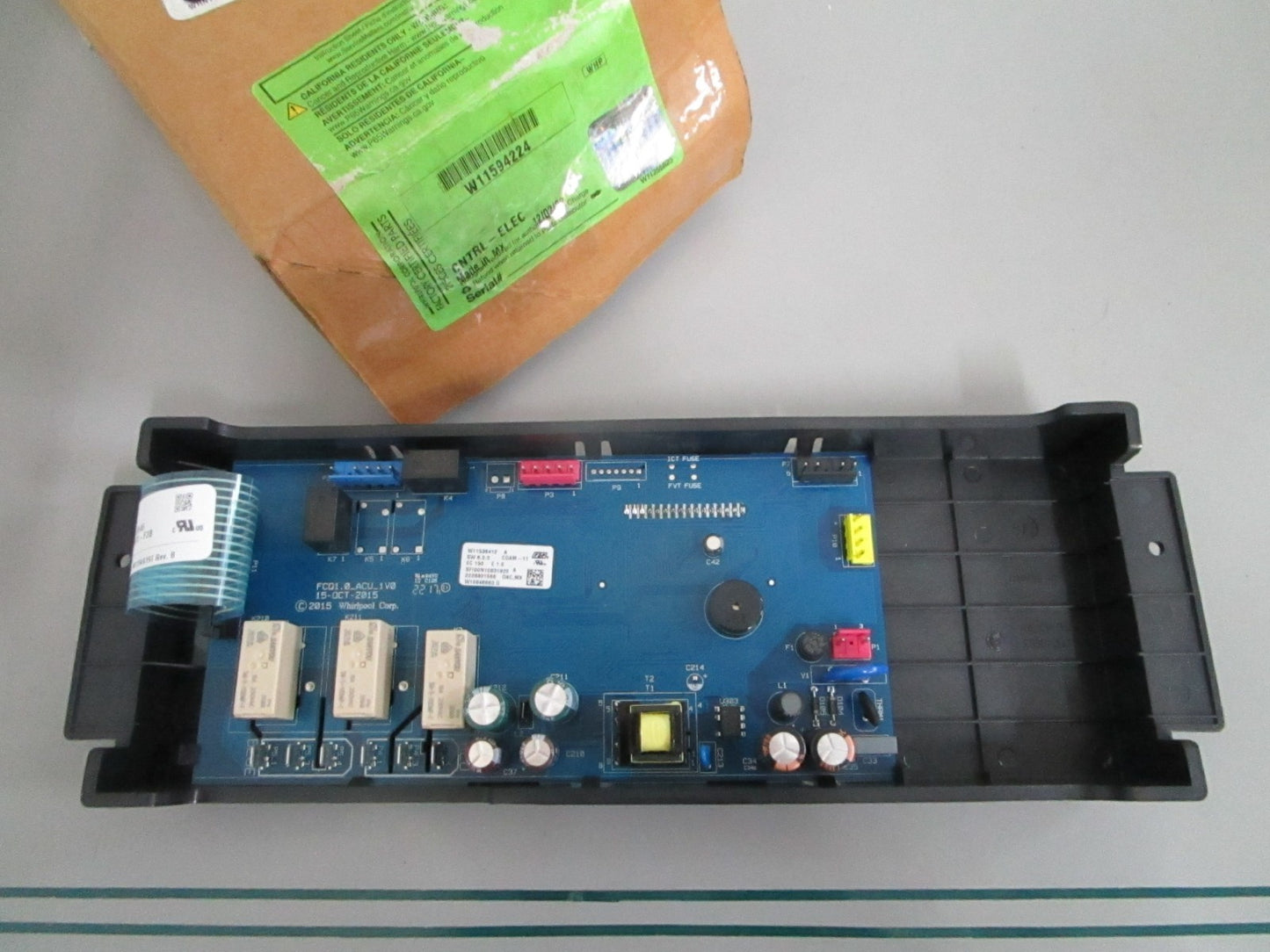 Whirlpool W11594224 NEW OEM Range Oven Control Board Maytag KitchenAid 0820