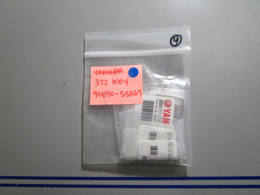 *NEW OEM* 0810 Yamaha 372 Key 90890-55869