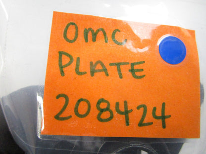 *NEW OEM* 0810 OMC Johnson Evinrude Plate 208424 0208424
