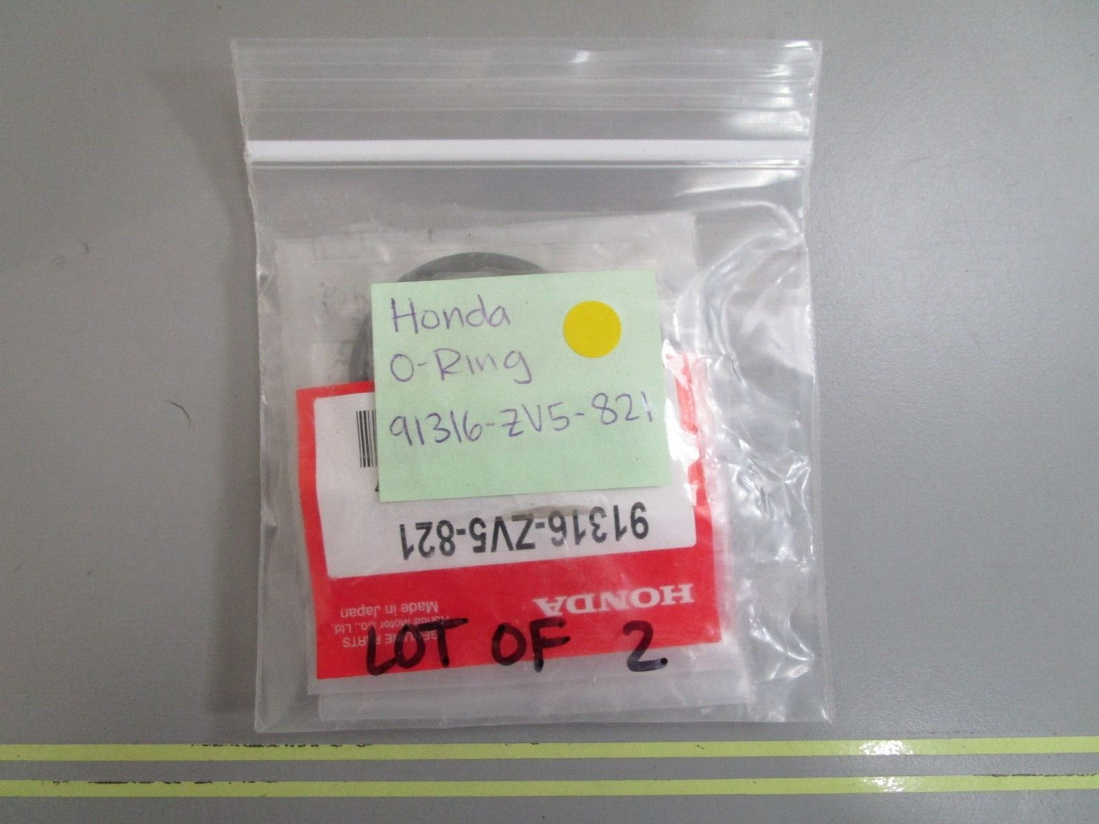 *NEW OEM* (LOT OF 2) 0770 Honda Valve O-Ring 91316-ZV5-821