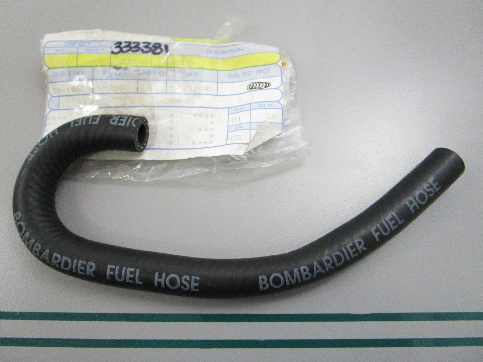 NEW OEM 333381 0333381 OMC Johnson Evinrude Hose 0810