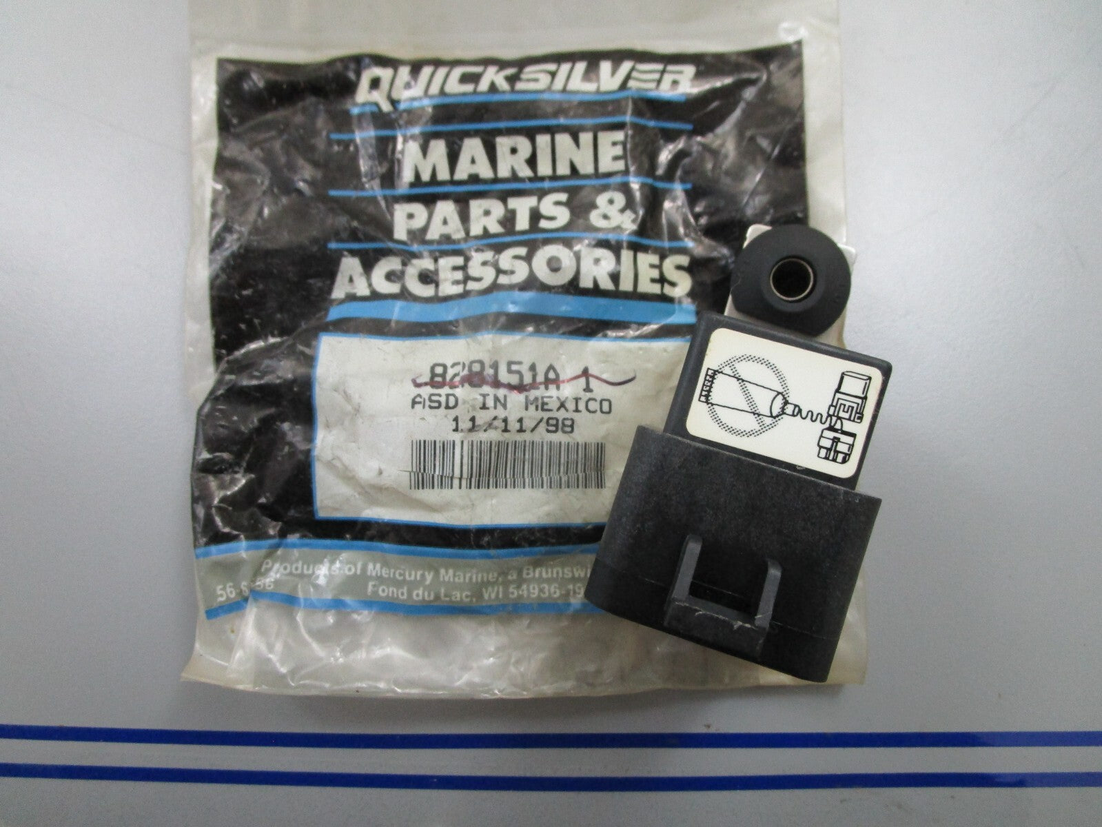 *NEW OEM* 0810 Mercury Quicksilver Relay Assembly 828151A1