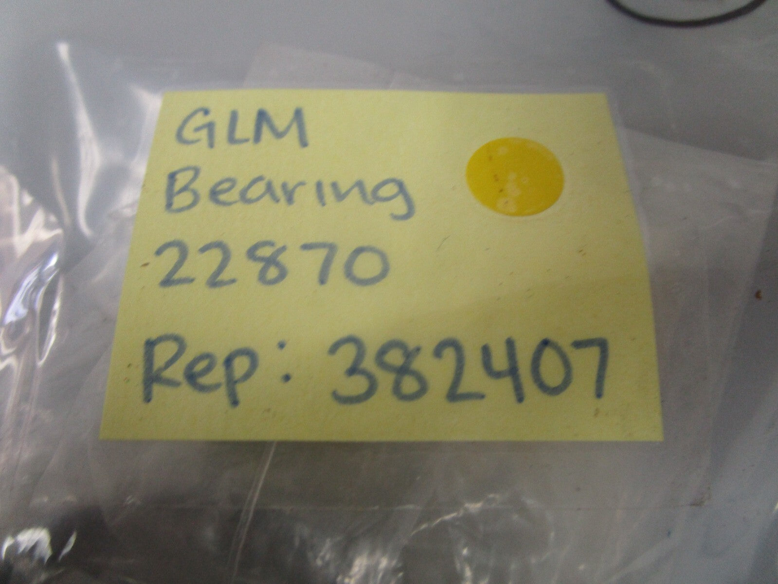 *NEW* 0810 GLM Bearing 22870 Replaces: 382407