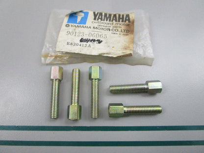 NEW OEM (LOT OF 5) 90123-06065 Yamaha Bolt 0810