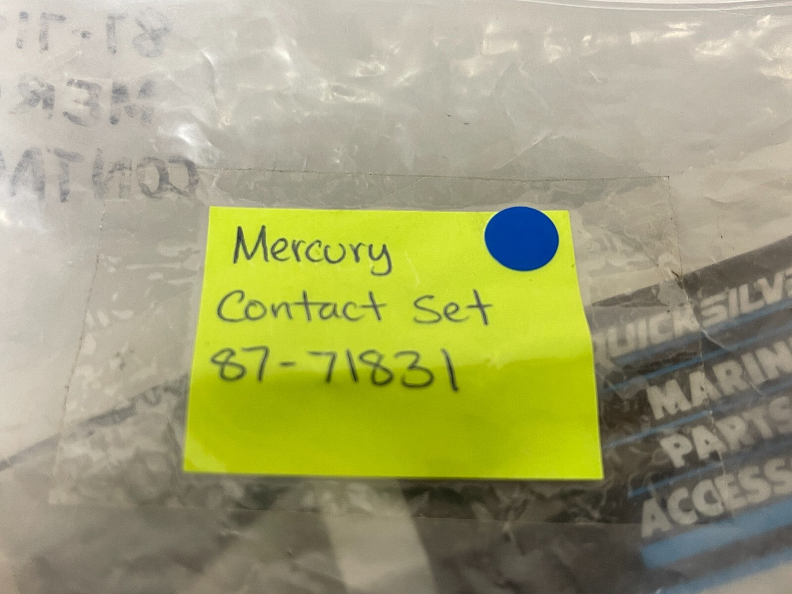 *NEW OEM* (LOT OF 2) 0810 Mercury Quicksilver Contact Set 87-71831