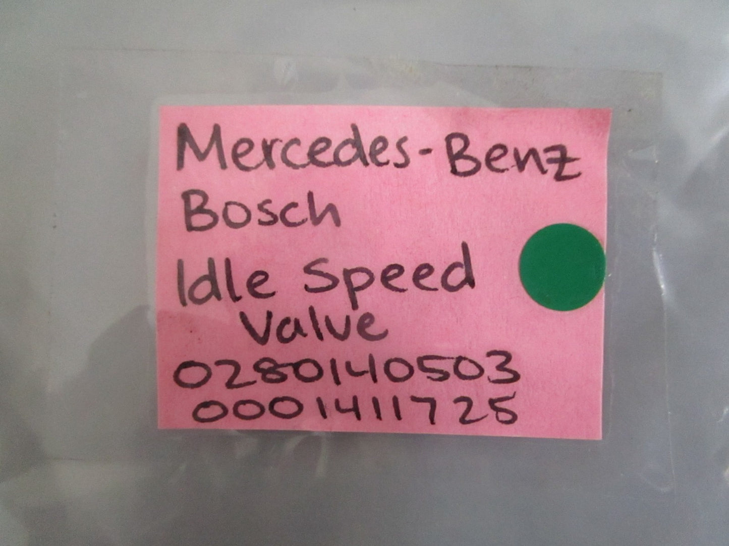 NEW OEM 0280140503 0001411725 Mercedes-Benz Bosch Idle Speed Valve 0820