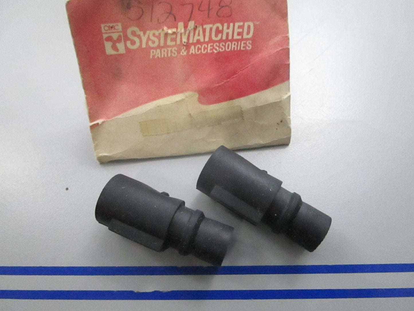 NEW OEM (LOT OF 2) OMC Johnson Evinrude 512748 0512748 3 Pin Connector 0810