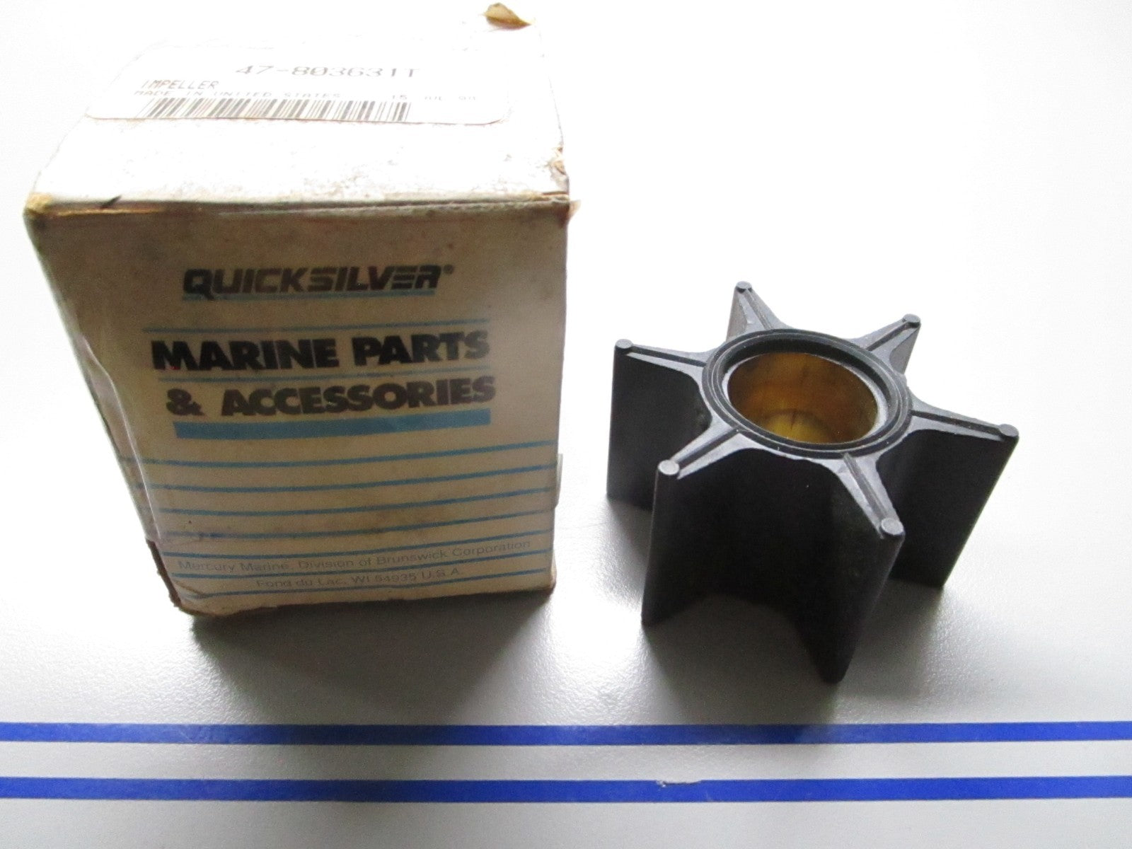 *NEW OEM* 0810 Mercury Quicksilver Impeller 47-803631T