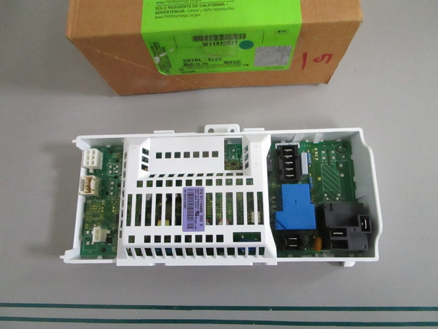 Whirlpool NEW OEM Electronic Control Board W11413571 NOS Genuine Part 0820