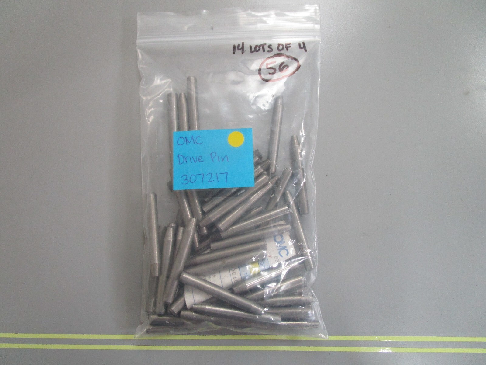 *NEW OEM* (LOT OF 4) 0810 OMC Johnson Evinrude Drive Pin 307217 0307217
