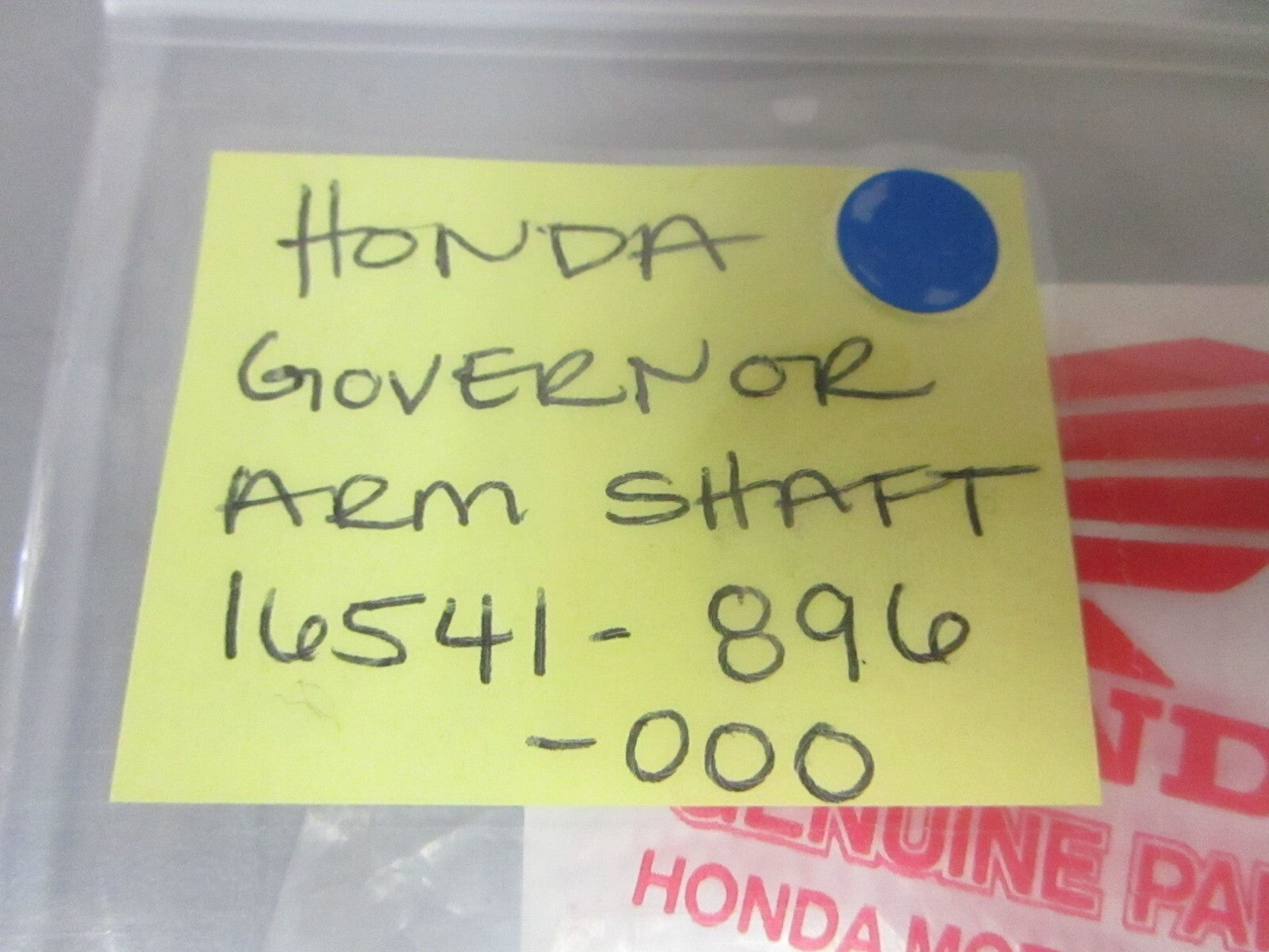 *NEW OEM* 0770 Honda Governor Arm Shaft 16541-896-000