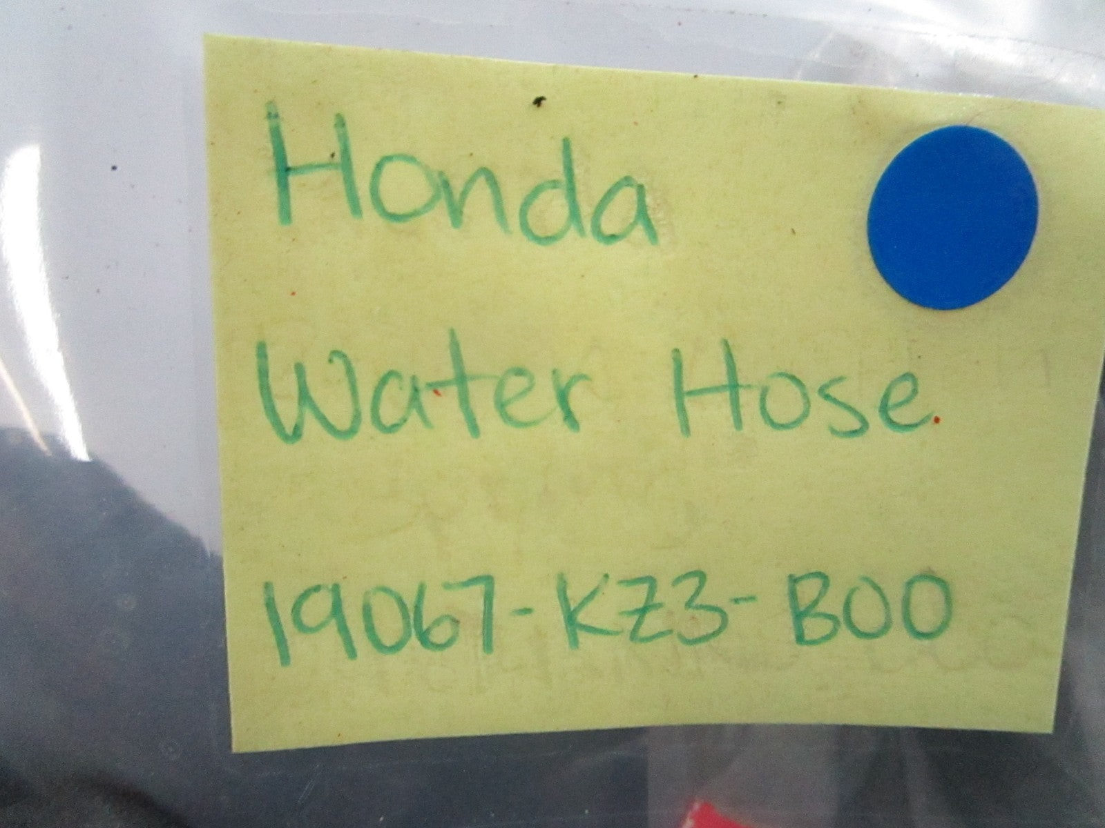 *NEW OEM* 0810 Honda Water Hose 19067-KZ3-B00