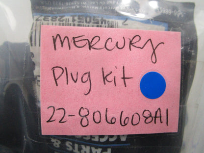 *NEW OEM* (LOT OF 3) 0810 Mercury Quicksilver Plug Kit 22-806608A1