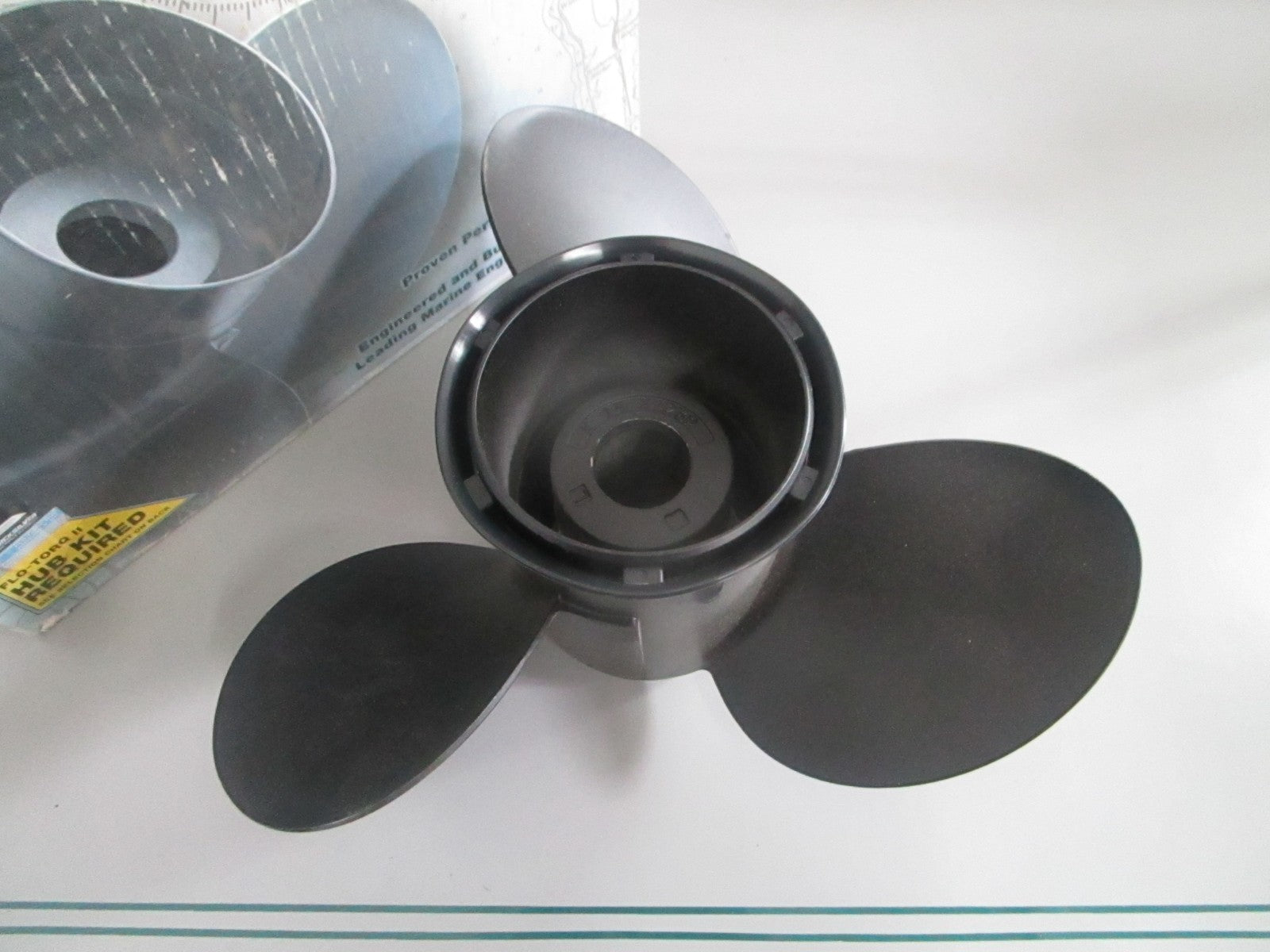 NEW OEM QA3020X Mercury Black Diamond 14×23 Propeller 0820