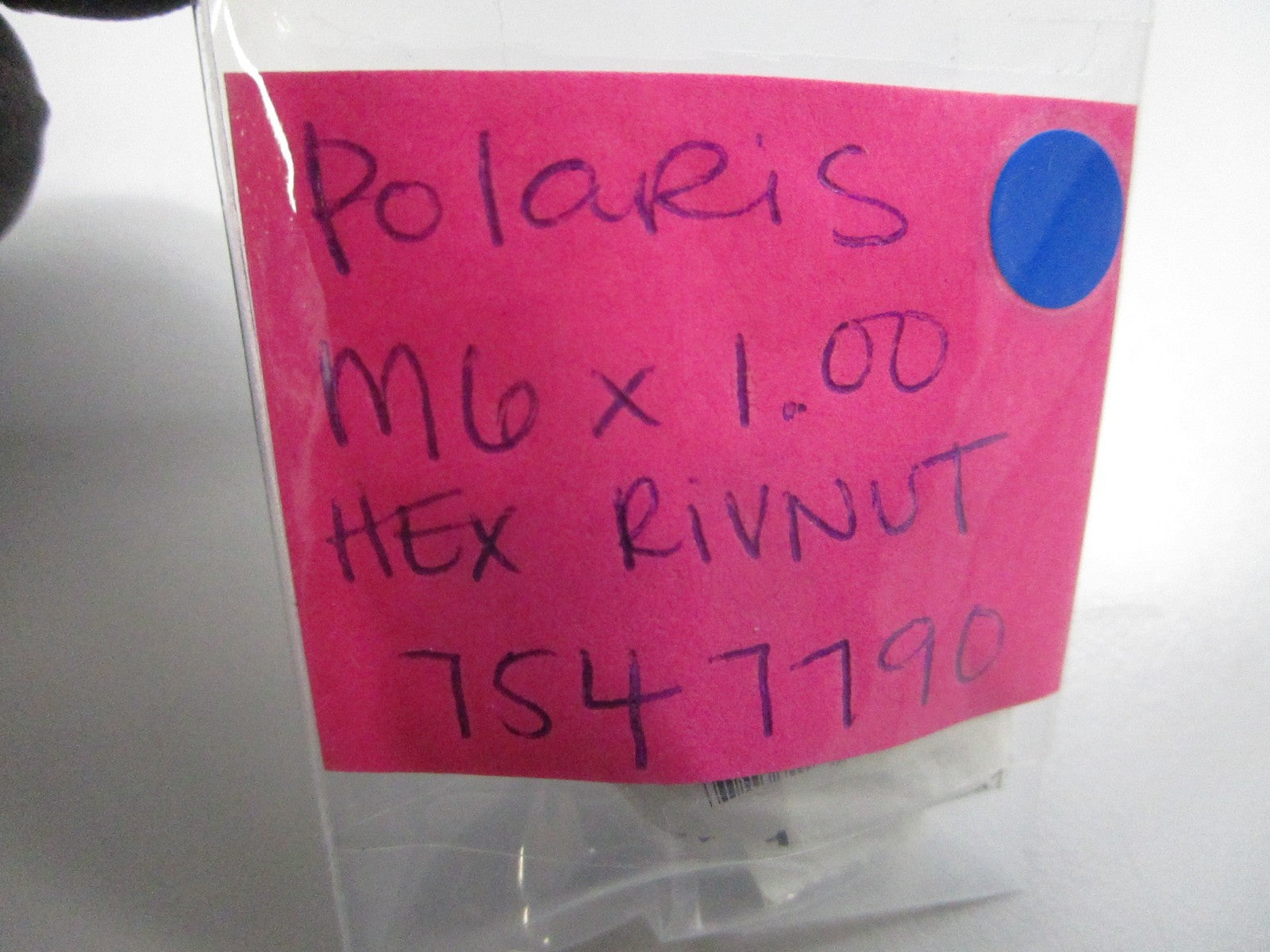 *NEW OEM* 0810 Polaris M6 x 1.00 Hex Rivnut 7547790