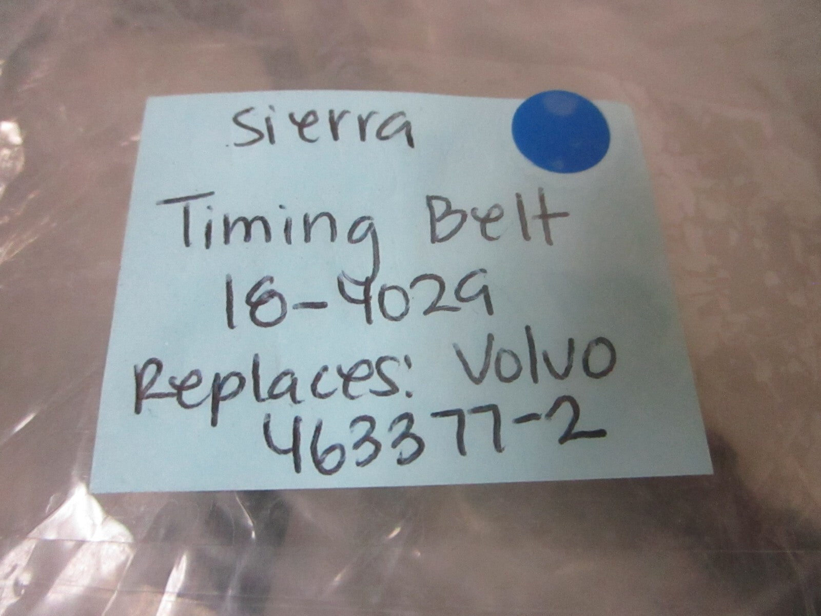 *NEW* 0810 Sierra Timing Belt 18-4029 Replaces: Volvo 463377-2