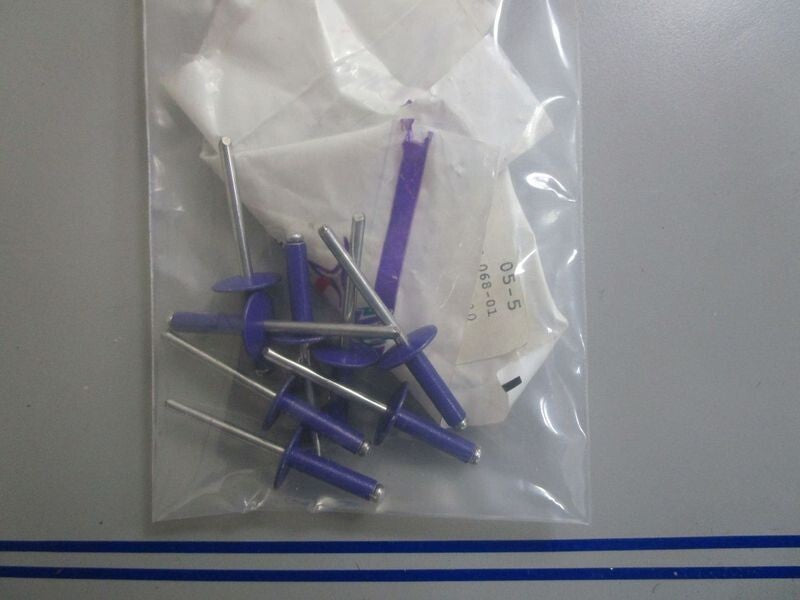 *NEW OEM* (LOT OF 8) 0770 Arctic Cat Tigershark Purple Rivet 0623-655