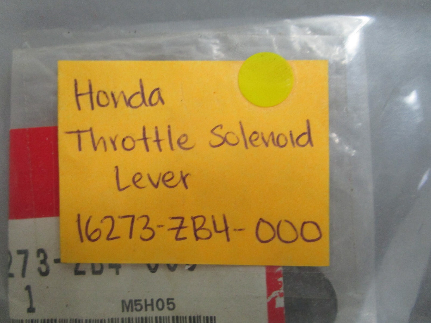 *NEW OEM* 0810 Honda Throttle Solenoid Lever 16273-ZB4-000