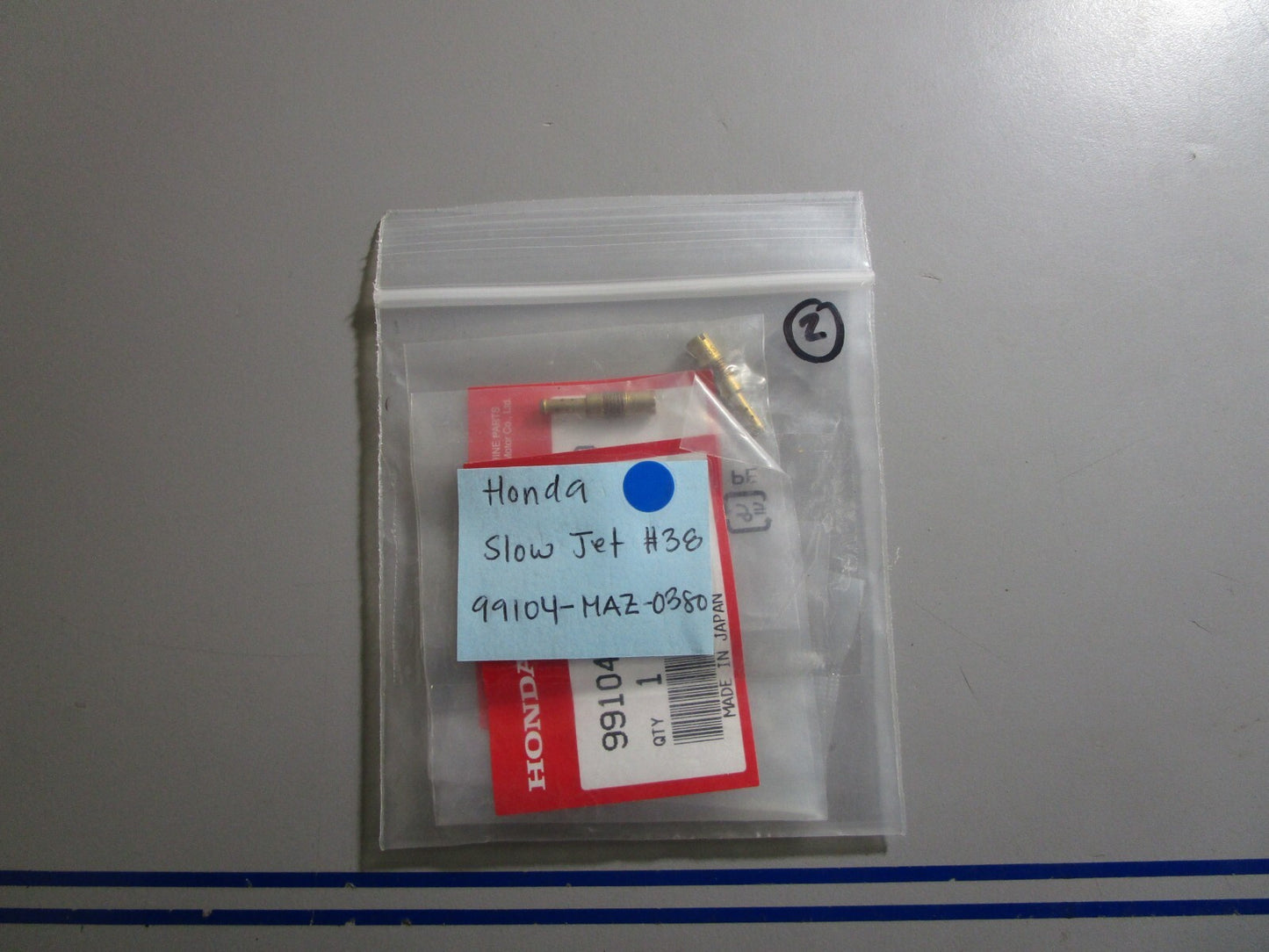 *NEW OEM* 0810 Honda Slow Jet #38 99104-MAZ-0380