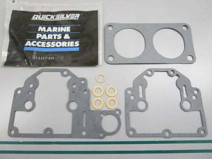 NEW OEM 810749-2 Mercury Quicksilver Carburetor Gasket Kit 0810