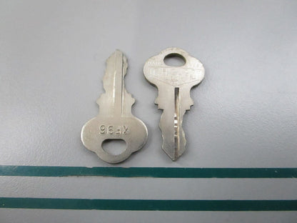 NEW OEM (LOT OF 2) 501611 0501611 OMC Johnson Evinrude KF96 Ignition Key 0810