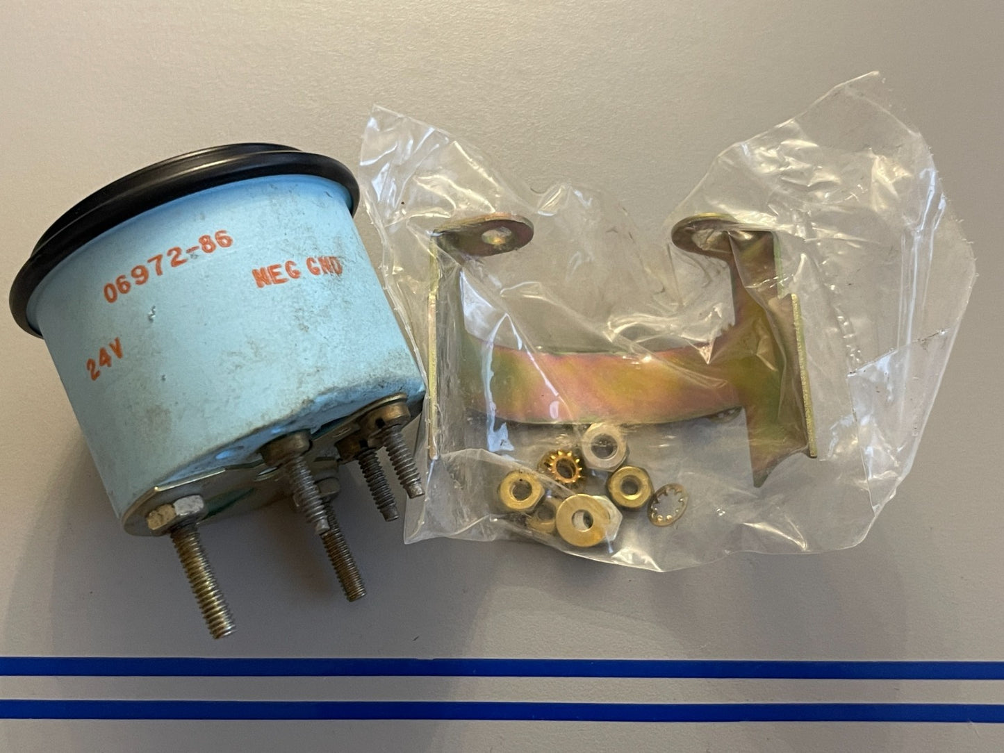NEW OEM 7W-4927 CAT Caterpillar 24V Coolant Temperature Indicator 0720