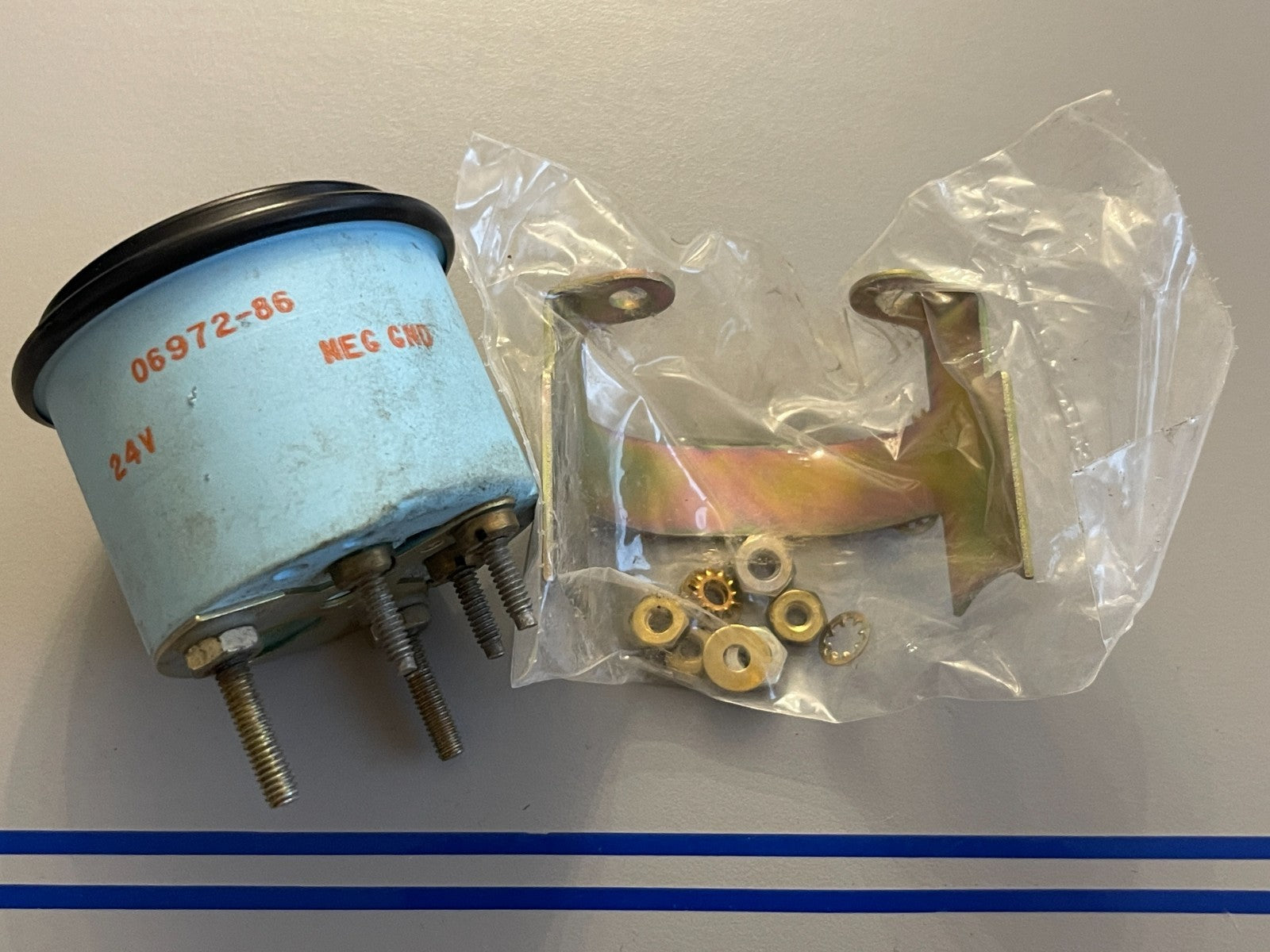 NEW OEM 7W-4927 CAT Caterpillar 24V Coolant Temperature Indicator 0720