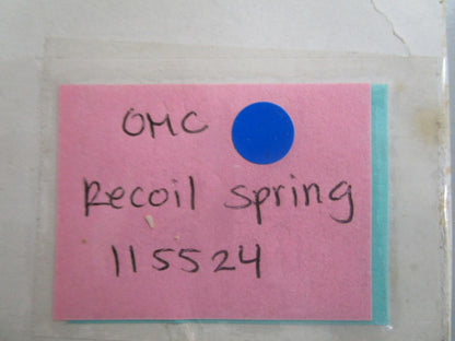 *NEW OEM* 0810 OMC Johnson Evinrude Recoil Spring 115524 0115524