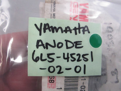 NEW OEM 6L5-45251-02-01 Yamaha Anode 0810