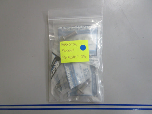 *NEW OEM* (LOT OF 4) 0810 Mercury Quicksilver Screw 10-4010725