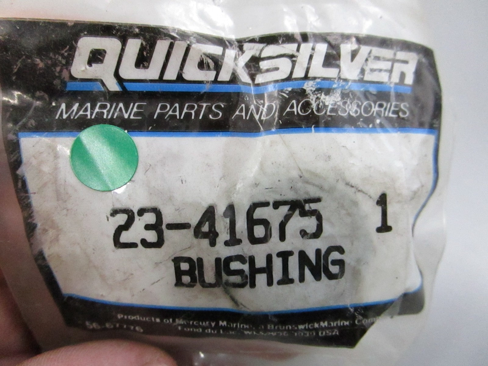 NEW OEM 23-41675 1 Mercury Quicksilver Bushing 0810