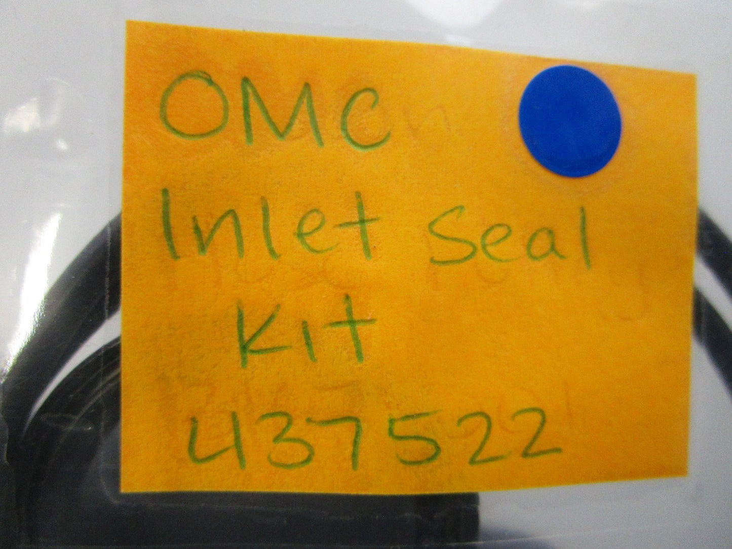 *NEW OEM* 0810 OMC Johnson Evinrude Inlet Seal Kit 437522 0437522