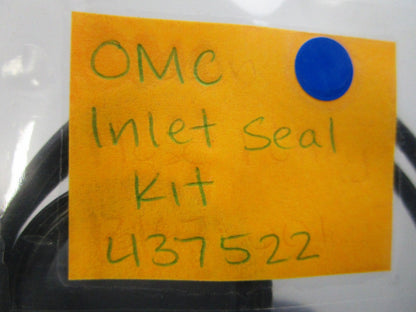*NEW OEM* 0810 OMC Johnson Evinrude Inlet Seal Kit 437522 0437522