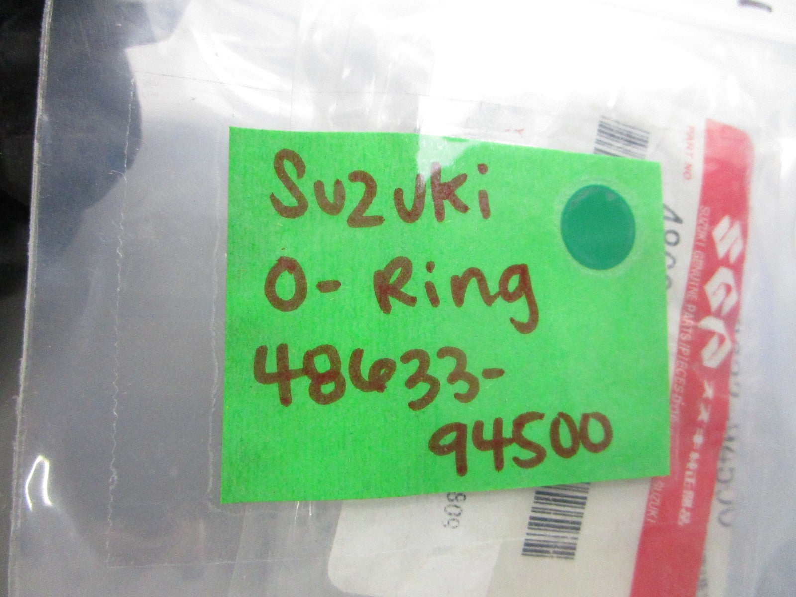 NEW OEM (LOT OF 2) 48633-94500 Suzuki O-Ring 0810