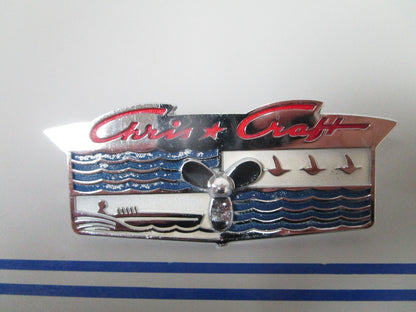 *NEW OEM* 0720 Chris Craft Vintage Propeller Plate (C) 0444-30341