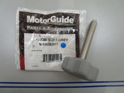 *NEW OEM* 0810 Mercury MotorGuide Grey Soft Knob MSK08201T