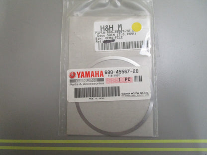 *NEW OEM* 0810 Yamaha (T:0.15MM) Shim 688-45587-20-00