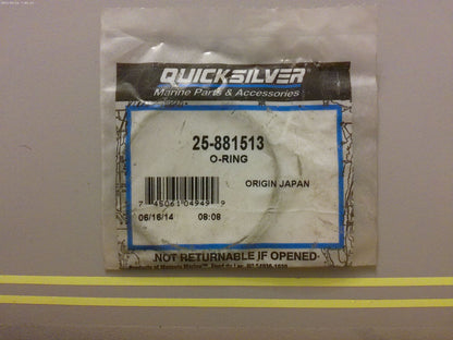*NEW OEM* 0810 Mercury Quicksilver O-Ring 25-881513