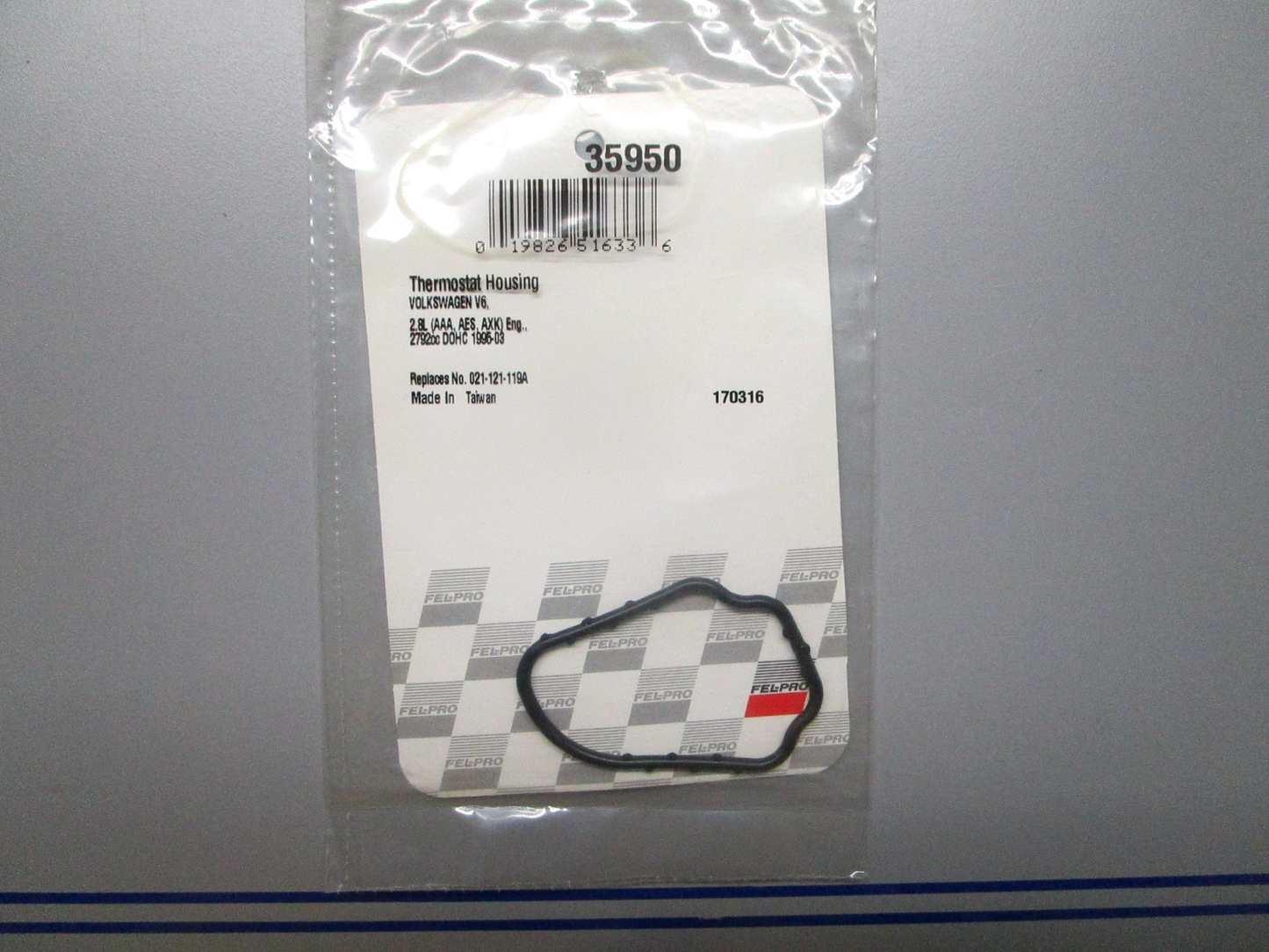 *NEW* 0810 Fel-Pro Thermostat Housing Gasket 35950