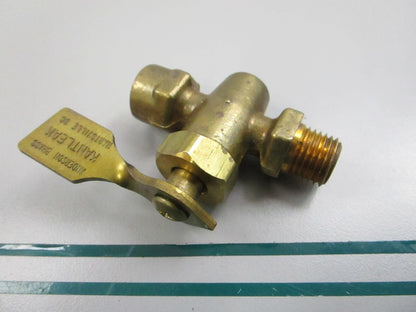 Tempo NEW Fuel Shut Off Valve 1/4" NPT Brass Male Female 140010 NOS 0810